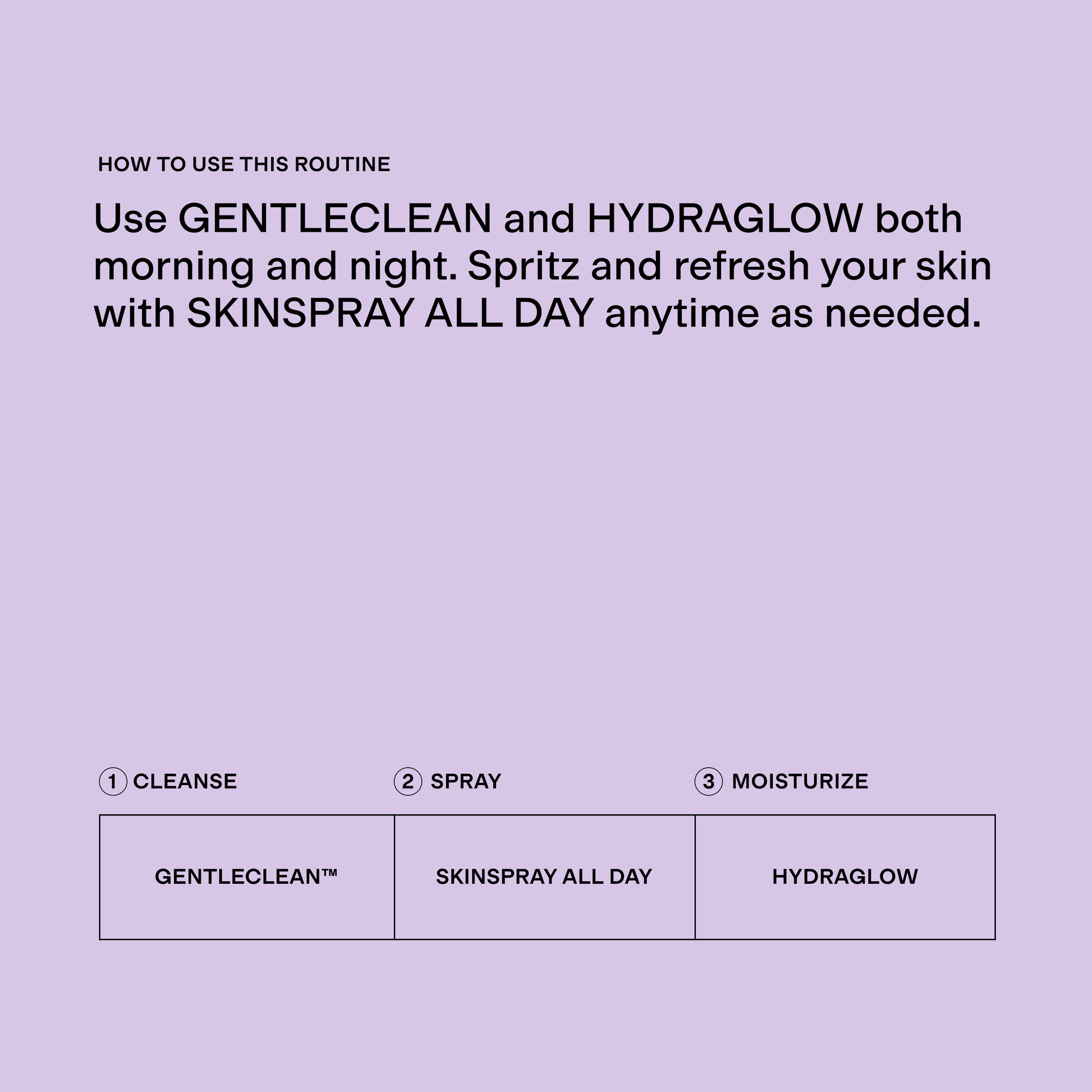 Prevent + Support Routine